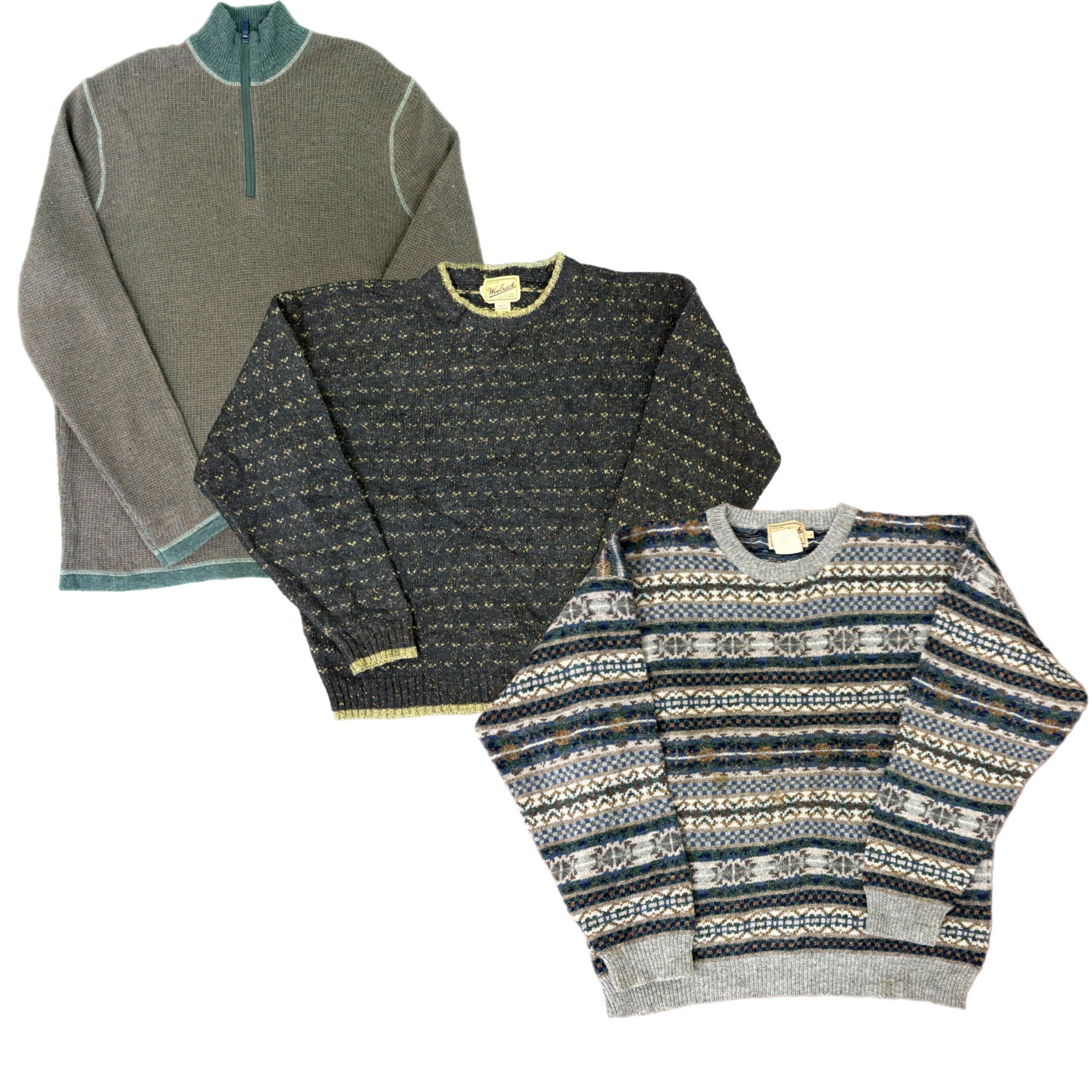 Collection of WOOLRICH SWEATERS in a gallery layout